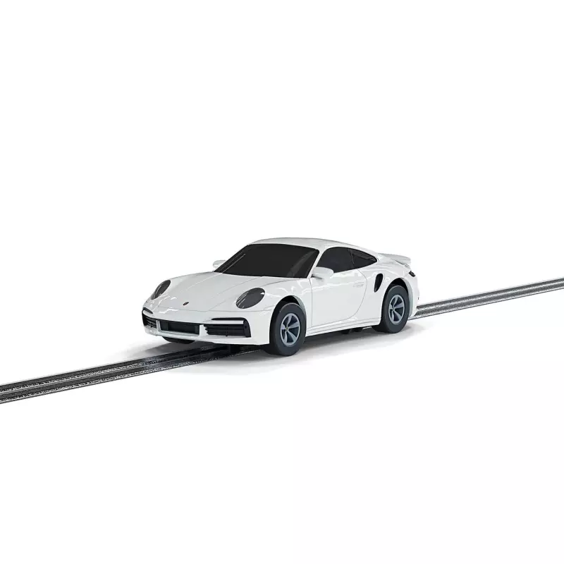 Micro Scalextric G2214 Porsche 911 Turbo Car - White