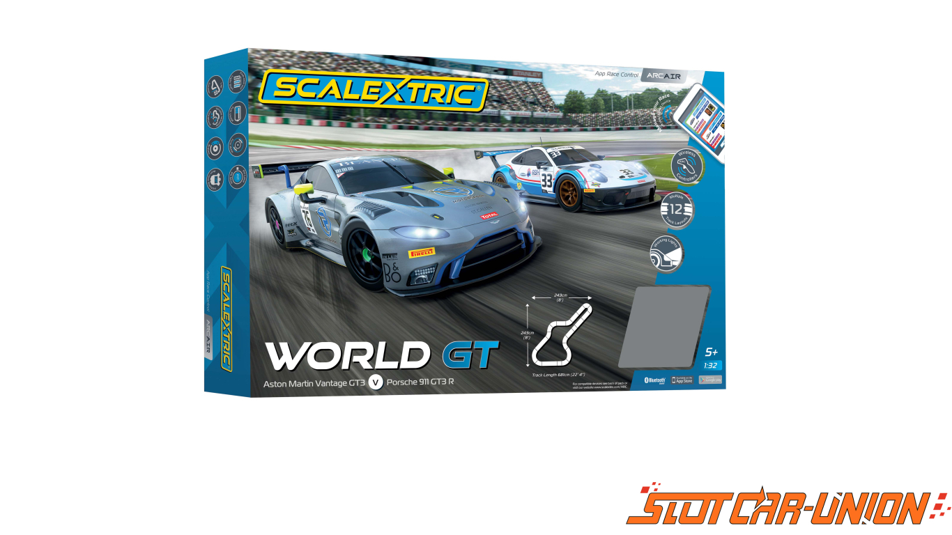 Scalextric - Circuits, voitures miniatures de slot racing au 1/32ème