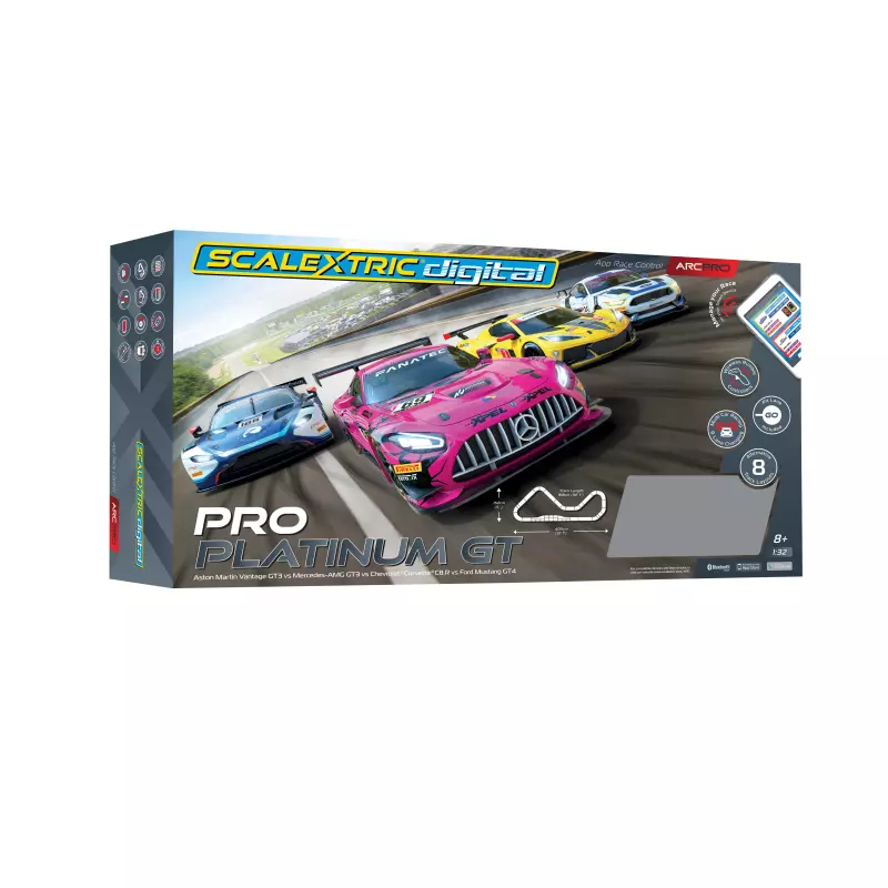  Scalextric C1436 ARC PRO - Pro Platinum Set