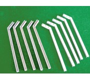 Slot Track Scenics AS 10 Angled Stanchions x10