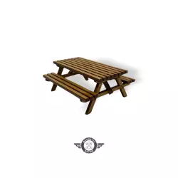Magnetic Racing 045 Picnic Benches (4 pcs)