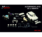 BRM A112 ABARTH - Full White Kit - Body Type "MODERN Style"