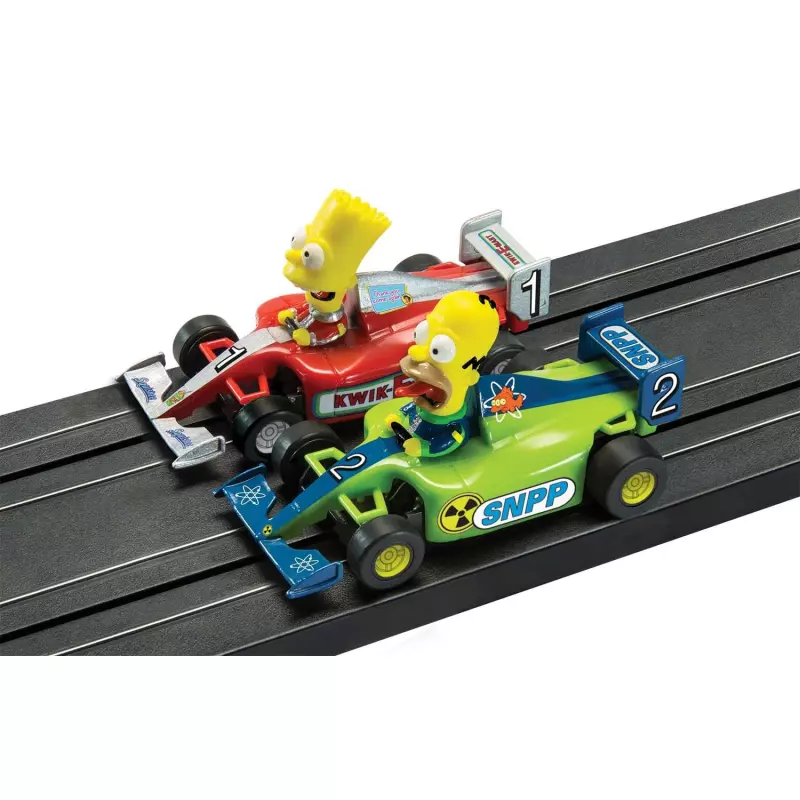 Micro Scalextric G1117 The Simpsons Grand Prix Set