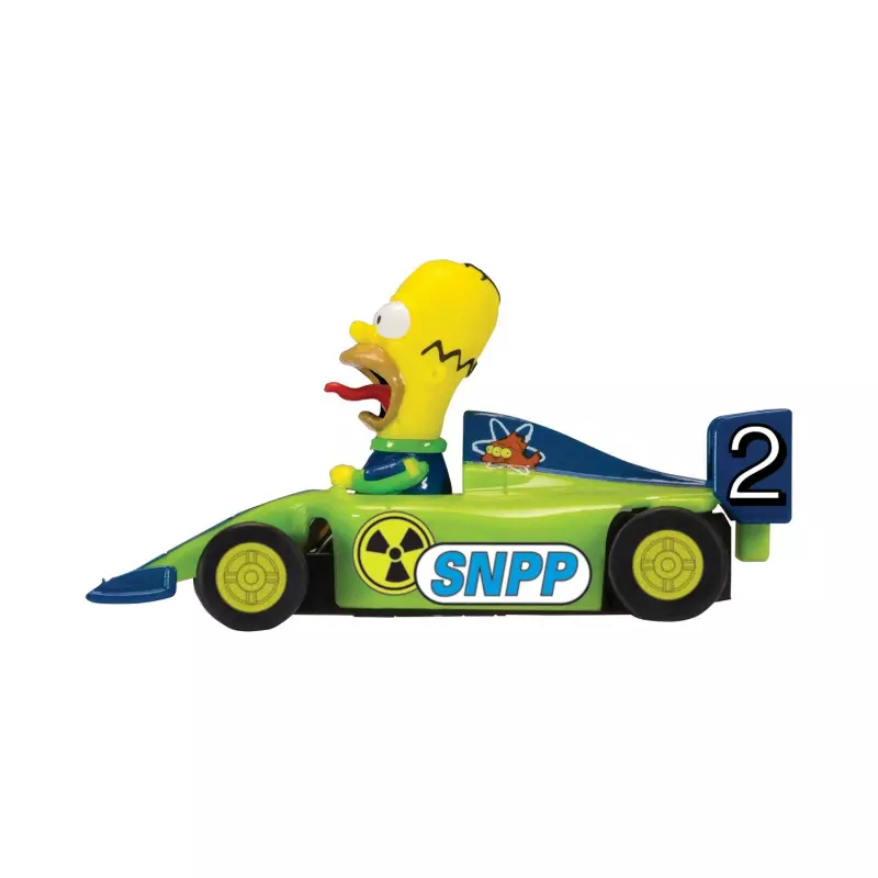 Micro Scalextric G1117 The Simpsons Grand Prix Set