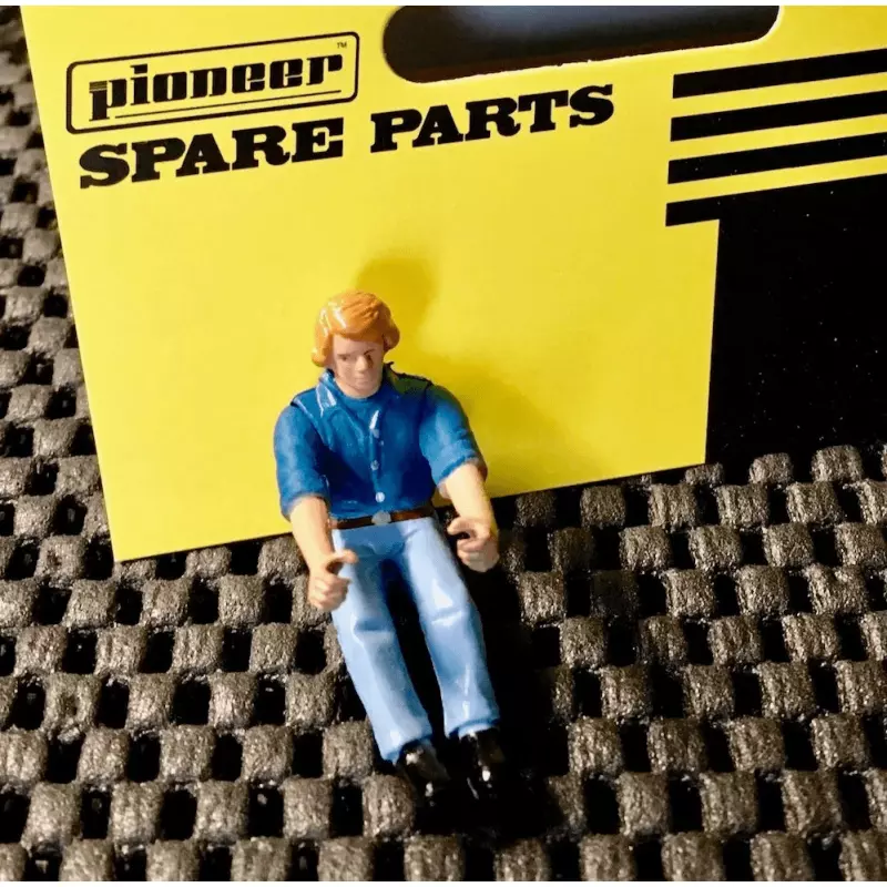  Pioneer FD203433 Driver Figure (street car) Dark Blue Shirt, blue jeans