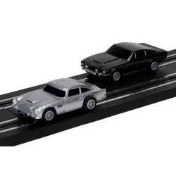 Micro Scalextric G1171 James Bond 007 Race Set - Aston Martin DB5 vs V8 Battery Powered Race Set