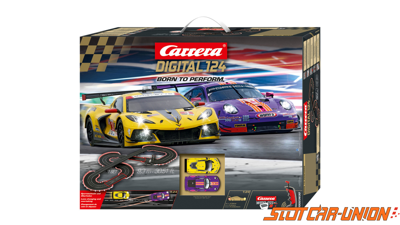 Carrera DIGITAL 124 23630 Born to Perform Set - Slot Car-Union