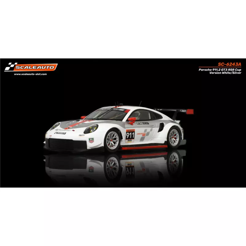 Scaleauto SC-6242 Porsche 911 (991.2) GT3 RSR White Racing Kit