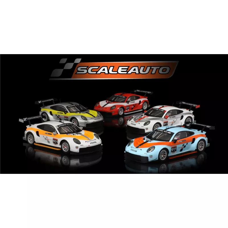 Scaleauto SC-6242 Porsche 911 (991.2) GT3 RSR White Racing Kit