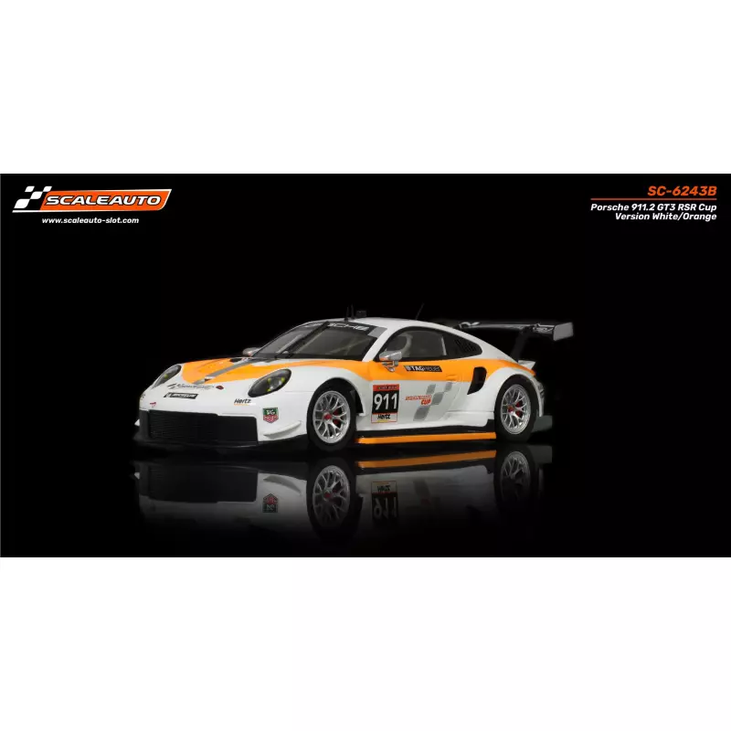 Scaleauto SC-6242 Porsche 911 (991.2) GT3 RSR White Racing Kit