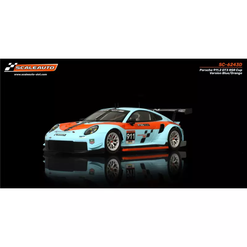  Scaleauto SC-6242 Porsche 911 (991.2) GT3 RSR White Racing Kit