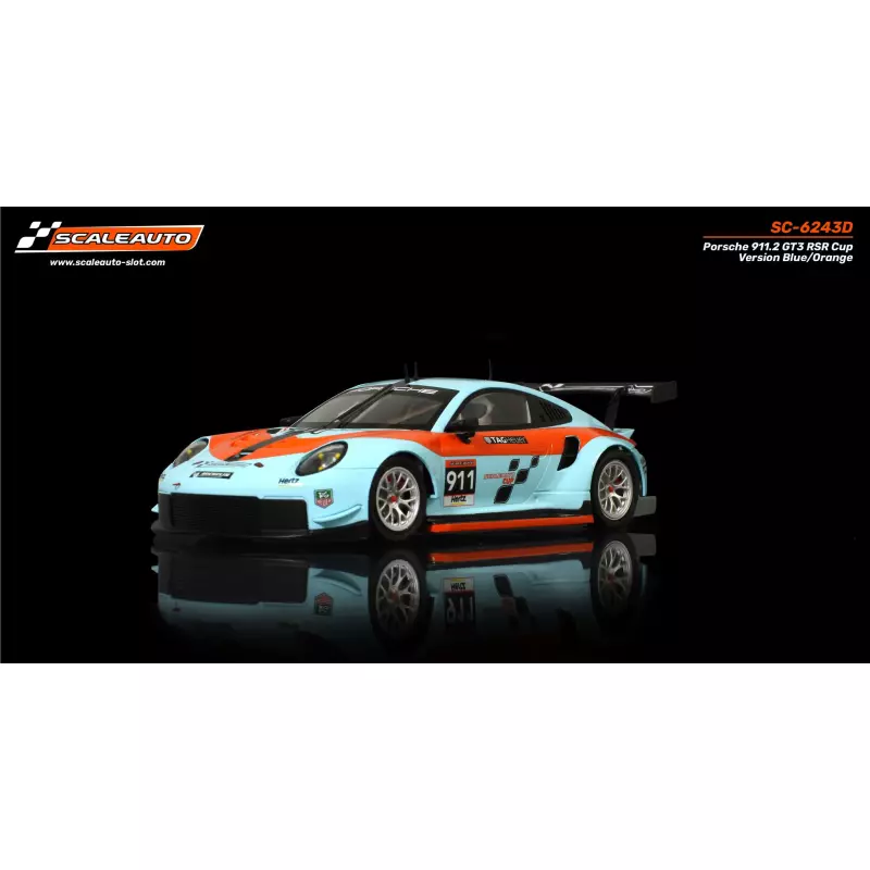 Scaleauto SC-6242 Porsche 911 (991.2) GT3 RSR White Racing Kit