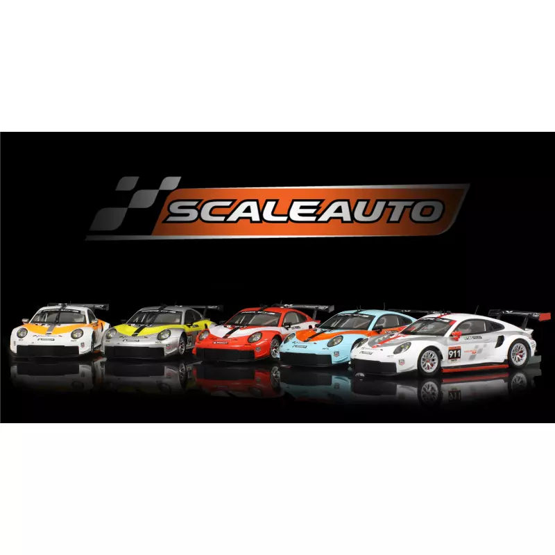 Scaleauto SC-6242 Porsche 911 (991.2) GT3 RSR White Racing Kit