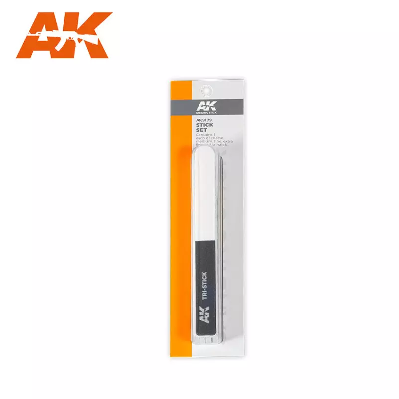  AK Interactive AK9179 Sanding Stick Set