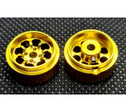 STAFFS93 15.8 x 8.5mm Minilite Style Gold (2 pcs)