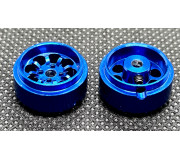 STAFFS95 15.8 x 8.5mm Minilite Style Blue (2 pcs)