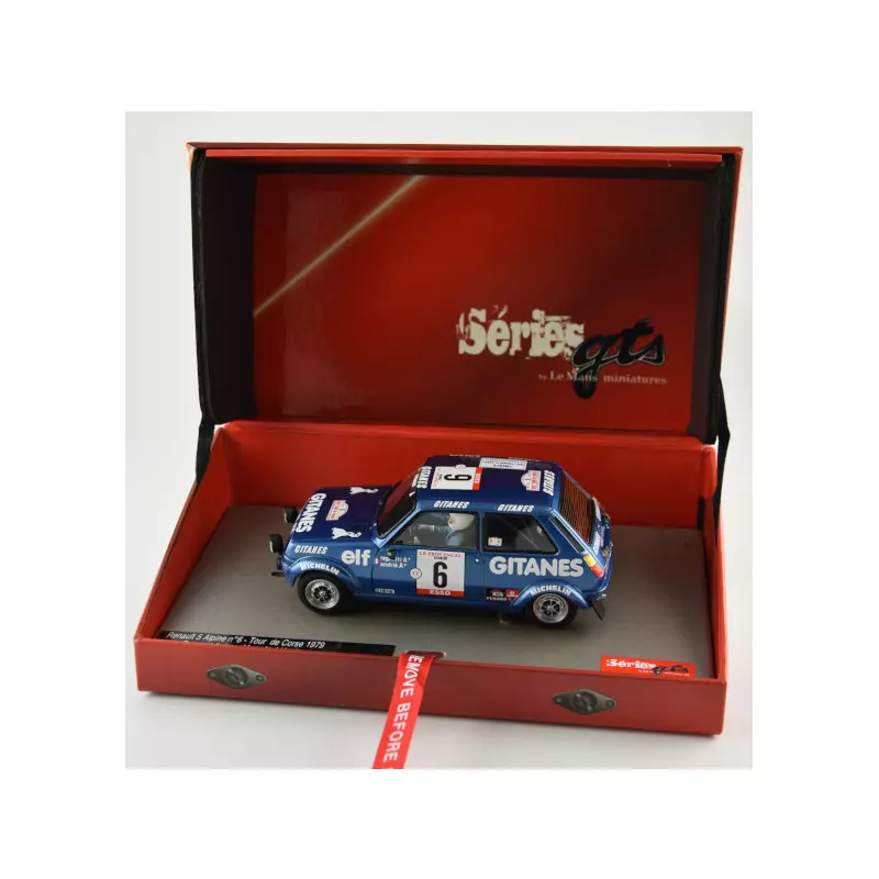 LE MANS miniatures Renault 5 Alpine Gr2 n°6 Tour de Corse 1979