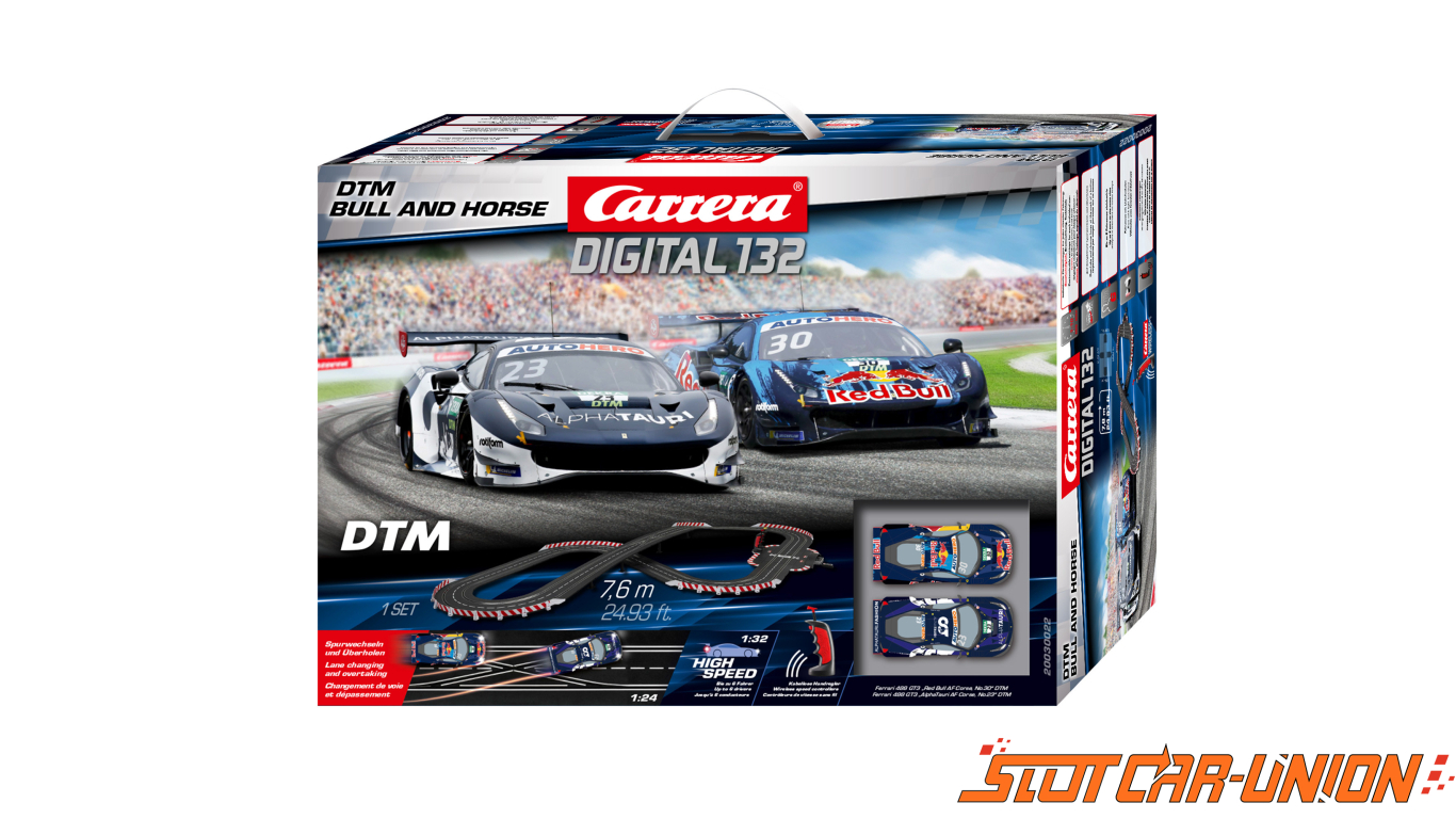 Carrera Digital 132 GT Race Stars 1:32 Scale Slot Car Race Set