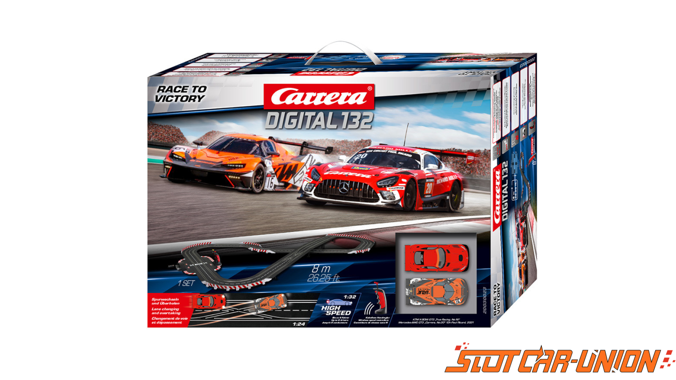 Carrera DIGITAL 132 30023 Race to Victory Set - Slot Car-Union