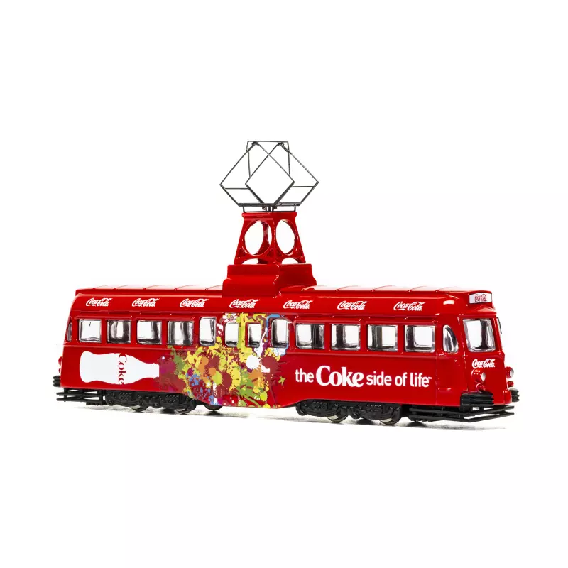  Corgi CC44013 Coca Cola Single Decker Tram- Coke Side of Life