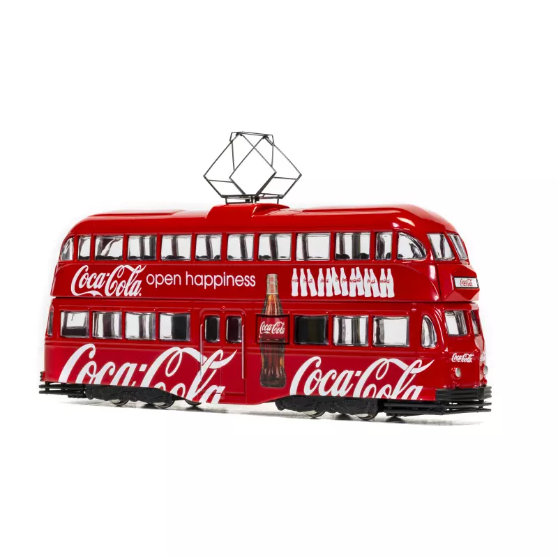  Corgi CC43515 Coca Cola Double Decker Tram - Open Happiness