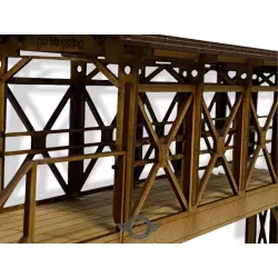 Magnetic Racing 025c Covered Footbridge (5 Different Options in 1 Kit)