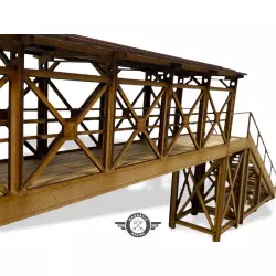 Magnetic Racing 025c Covered Footbridge (5 Different Options in 1 Kit)