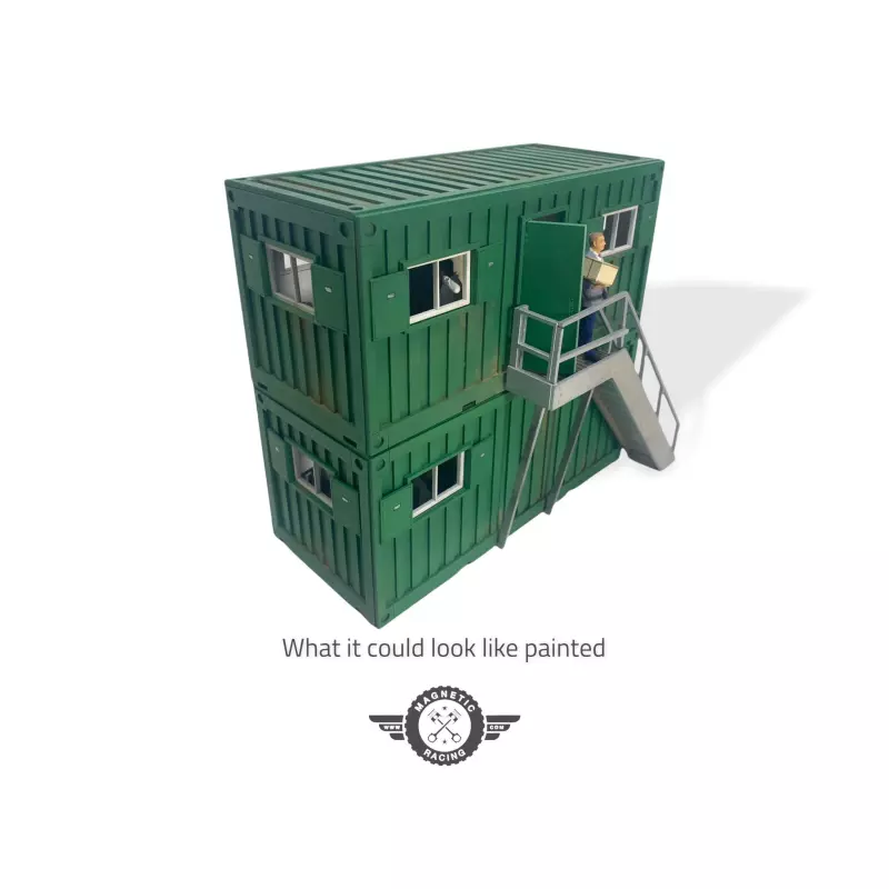 Magnetic Racing 041DO Container Office Double Stack (20ft)