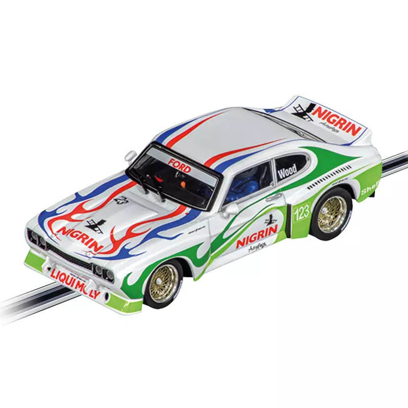 Carrera Evolution 27722 Ford Capri 3100 RS "R.Wood, No.123"