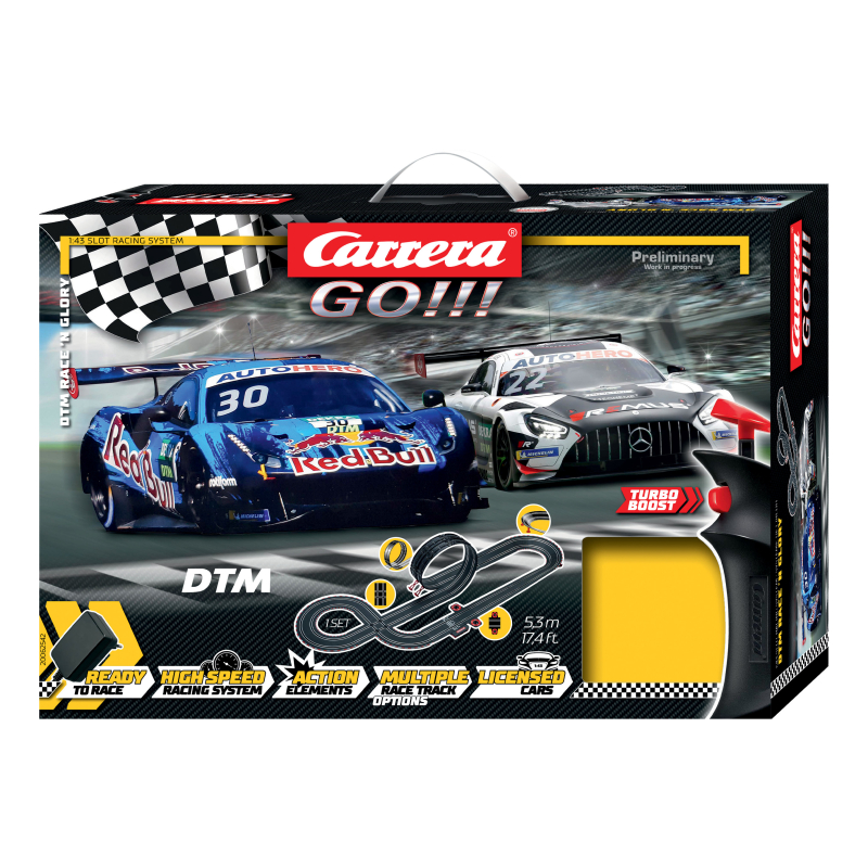 Carrera GO!!! 62542 DTM Race 'n Glory Set - Slot Car-Union