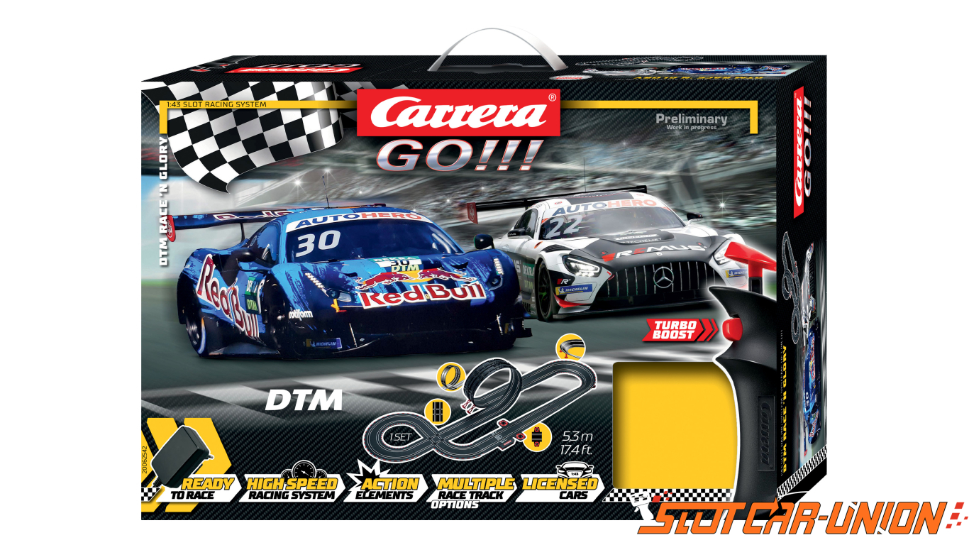 Carrera GO 62542 DTM Race n Glory Set Slot Car Union