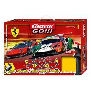 Pack of 2 Carrera 61647 1:43 GO!! and Digital Chicane 