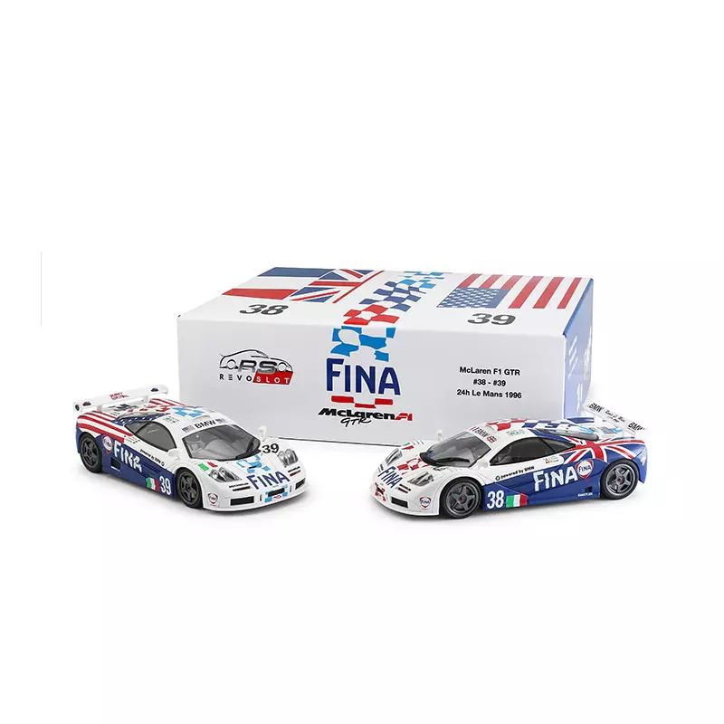 RevoSlot RS0128 McLaren F1 GTR - Twin Pack Fina