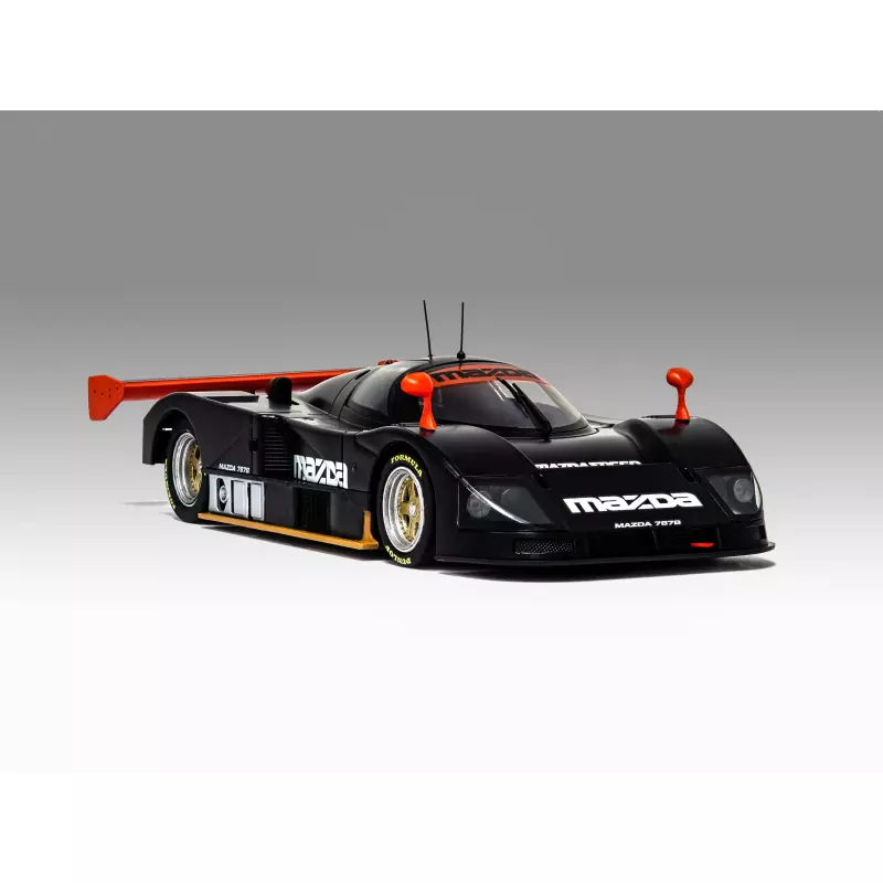  MRSLOTCAR MR1002 Mazda 787B - Black Test Car 24H. LeMans 1991