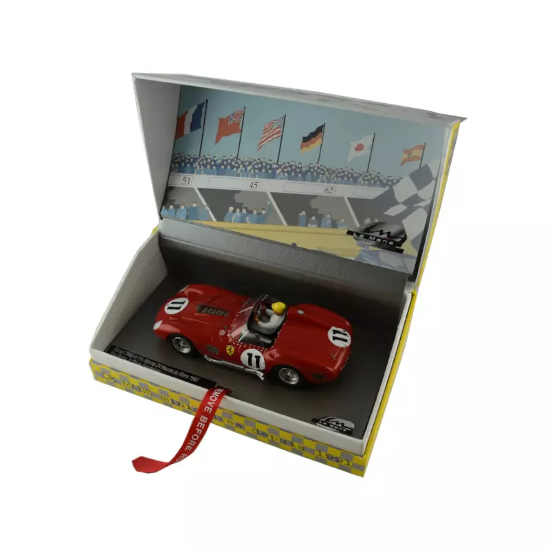  LE MANS miniatures Ferrari TR59/60 n°11 Le Mans 1960 - Gagnante