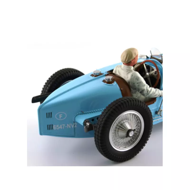 LE MANS miniatures Bugatti type 59 châssis n.59124 bleu ciel