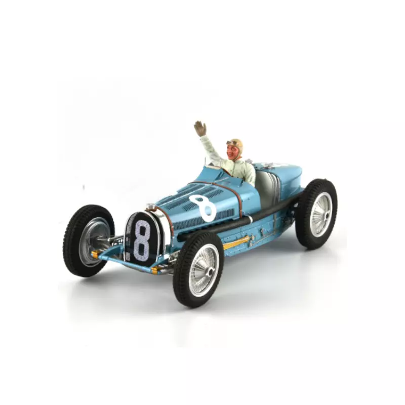 LE MANS miniatures Bugatti type 59 n°8 driven by René Dreyfus