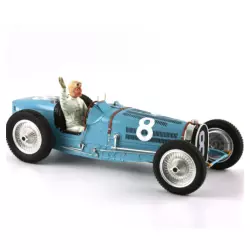 LE MANS miniatures Bugatti type 59 n°8 driven by René Dreyfus