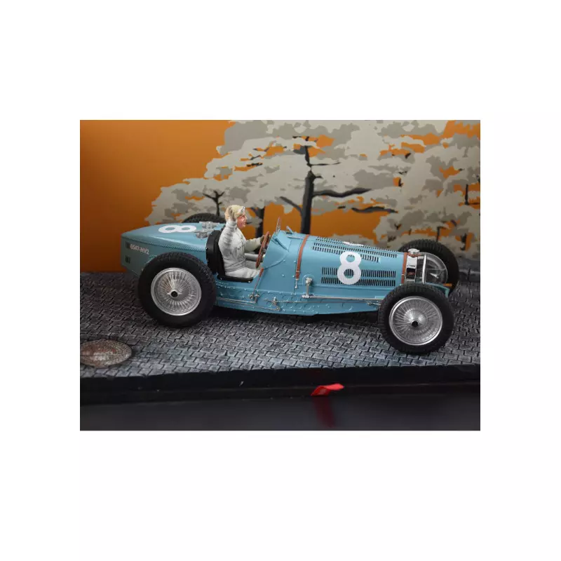 LE MANS miniatures Bugatti type 59 n°8 driven by René Dreyfus