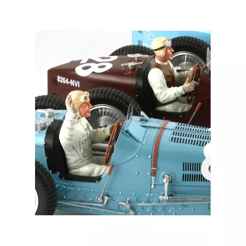 LE MANS miniatures Bugatti type 59 n°8 driven by René Dreyfus