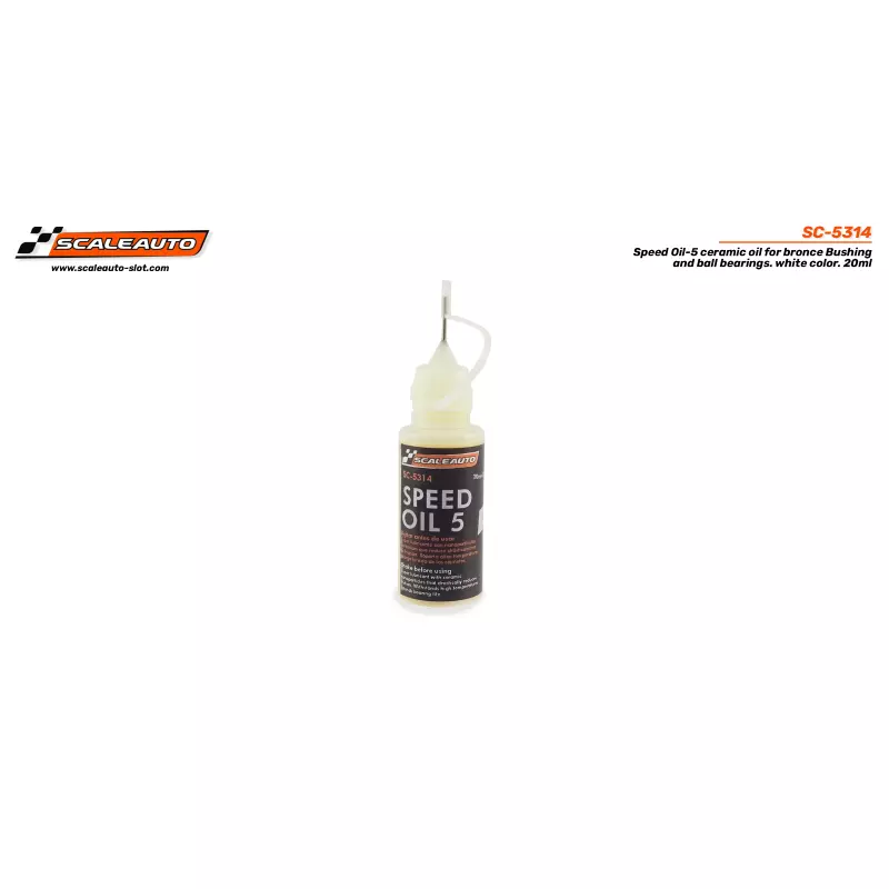  Scaleauto SC-5314 Speed Oil-5 Bronce Bushing and ball bearings
