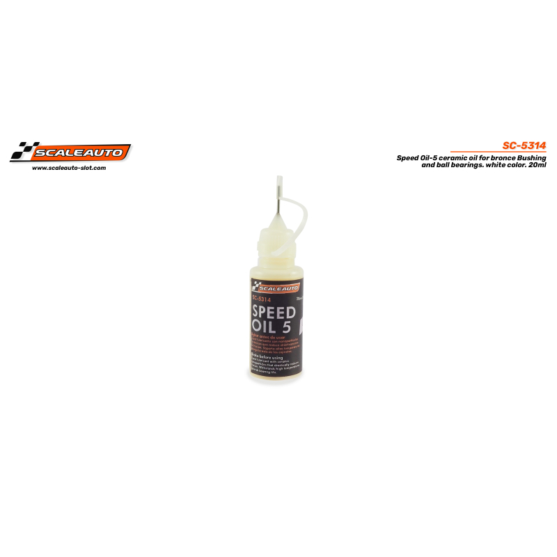                                     Scaleauto SC-5314 Speed Oil-5 Pallier Bronze et roulements à billes