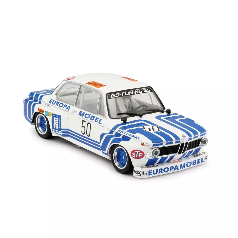  BRM BMW2002ti Team Europamobel n.50 Winner DIV.II DRM Hockenheim 1974