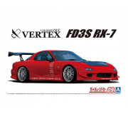 AOSHIMA 058398 Kit 1/24 Vertex FD3S RX-7 '99 (Mazda)