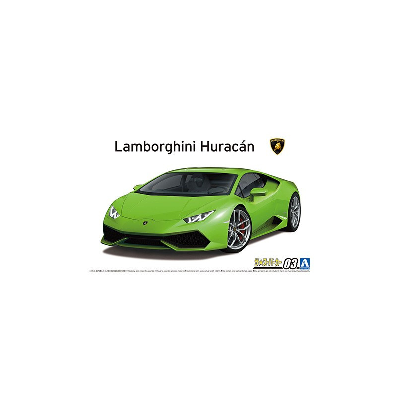                                     AOSHIMA 058466 Kit 1/24 '14 Lamborghini Huracan