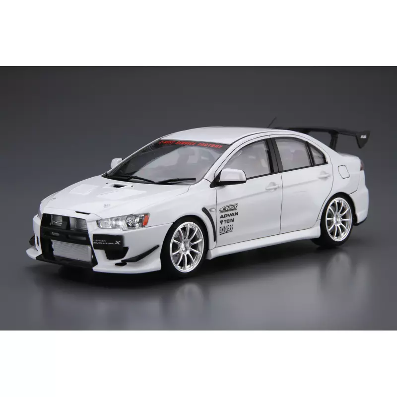 AOSHIMA 058978 Kit 1/24 C-WEST CZ4A Lancer Evolution Ⅹ '07 (Mitsubishi)