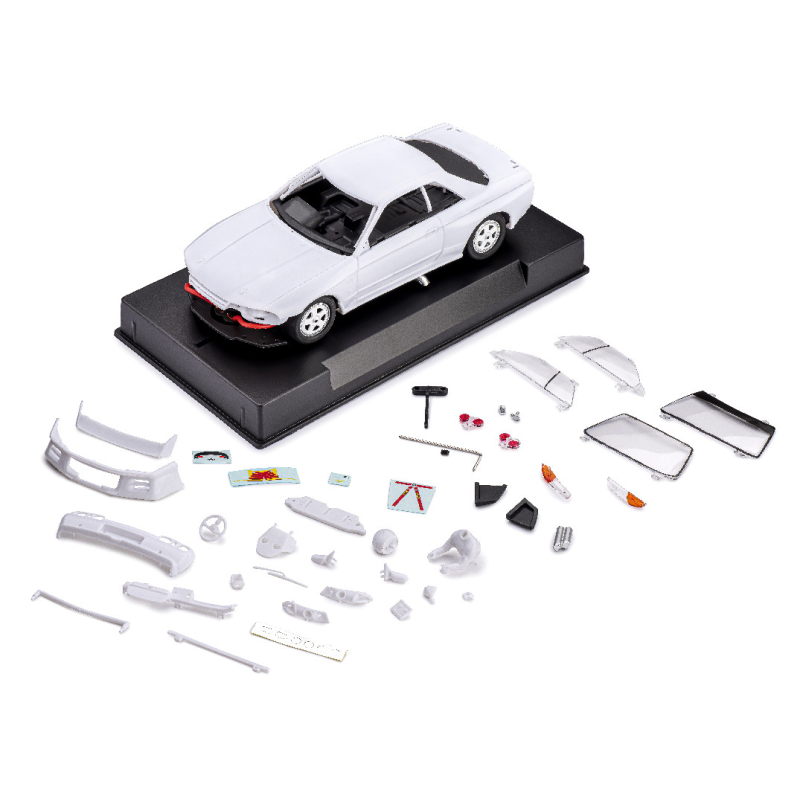                                     Slot.it CA47z White Kit Nissan Skyline GT-R with pre-painted and pre-assembled parts