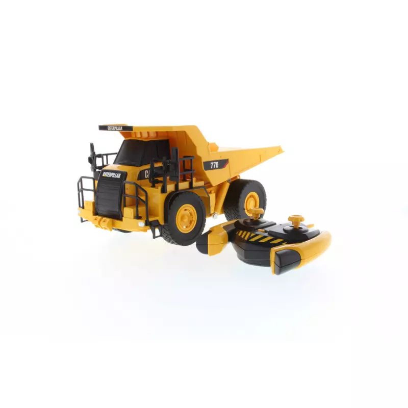 Carrera RC 1:35 RC CAT 770 Camion Minier (Fonctionne sur Piles)