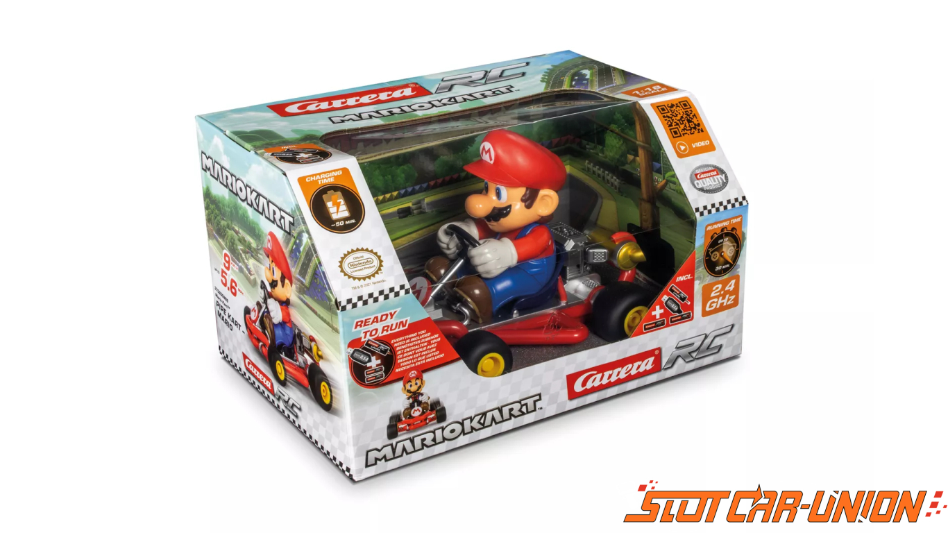 Carrera RC Nintendo Mario Kart™ Pipe Kart, Mario - Slot Car-Union