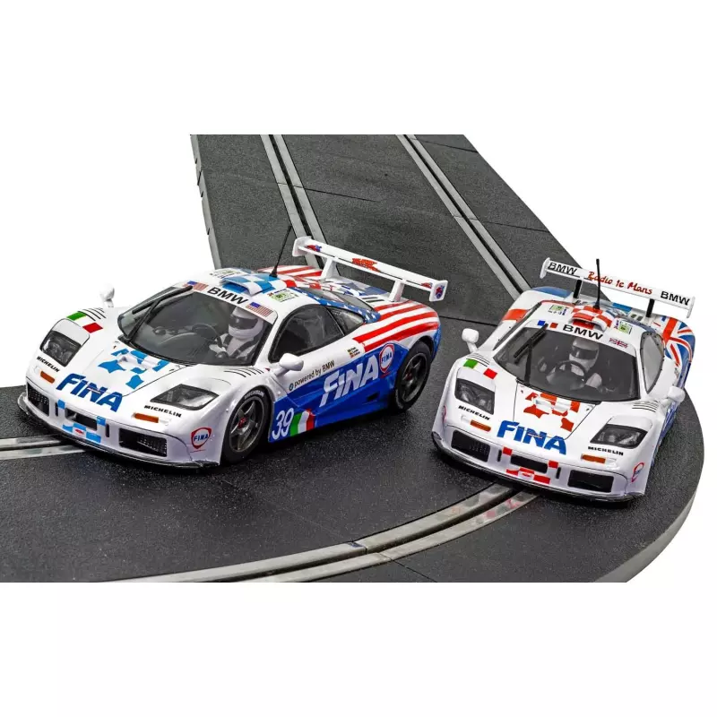 Scalextric C4012A Legends McLaren F1 GTR – LeMans 1996 Twin Pack - Limited Edition